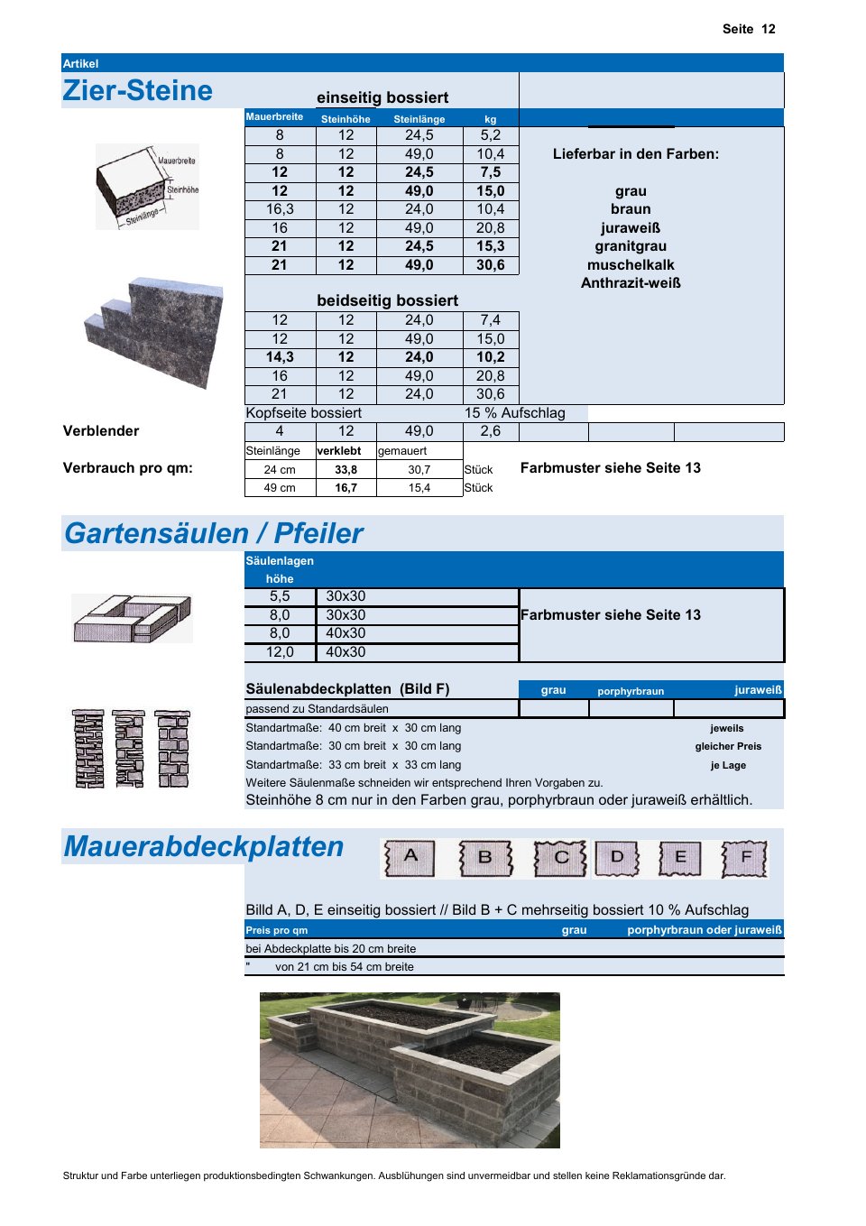 Produktkatalog 2026 – Seite 13